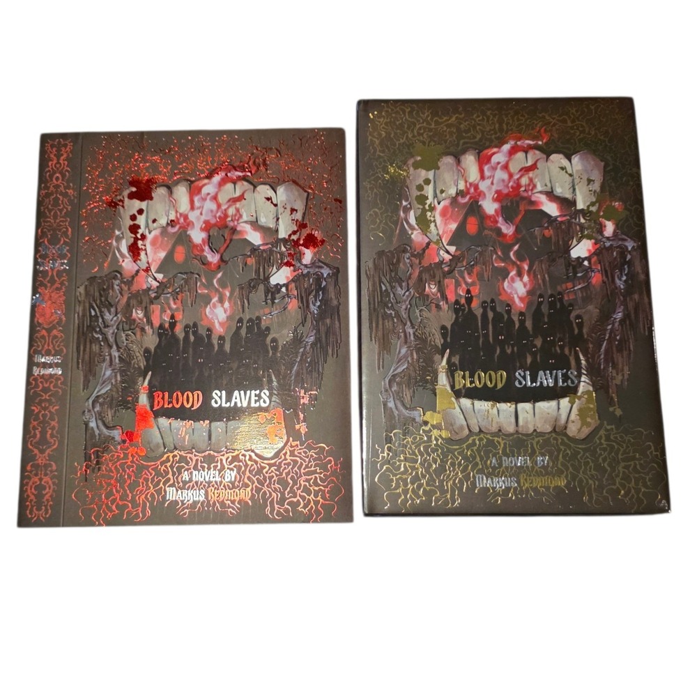 Blood Slaves Markus Redmond Signed Hardcover Historical Horror Special Edition